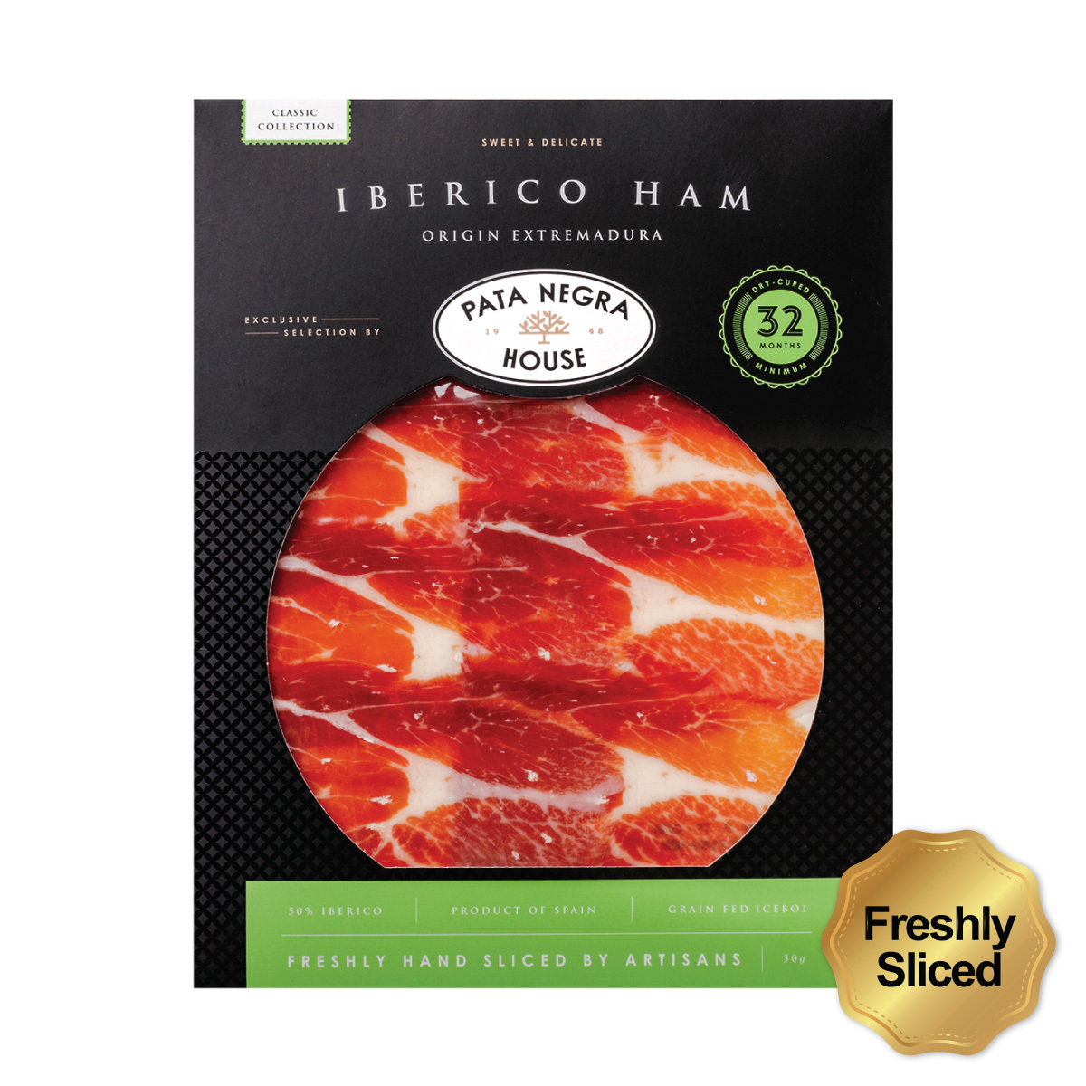 Pata Negra Houuse-32 Months Iberico Ham Cebo 50g