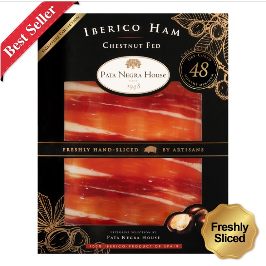 48 Months Chestnut Fed Iberico Ham Bellota 50g