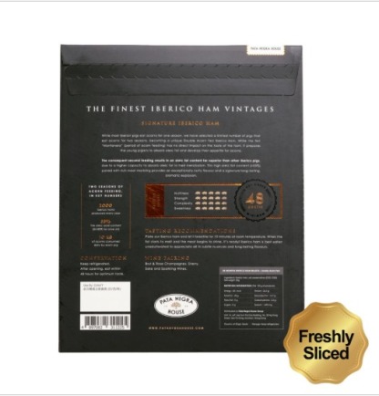 48 Months Double Acorn Fed Iberico Ham Bellota 50g