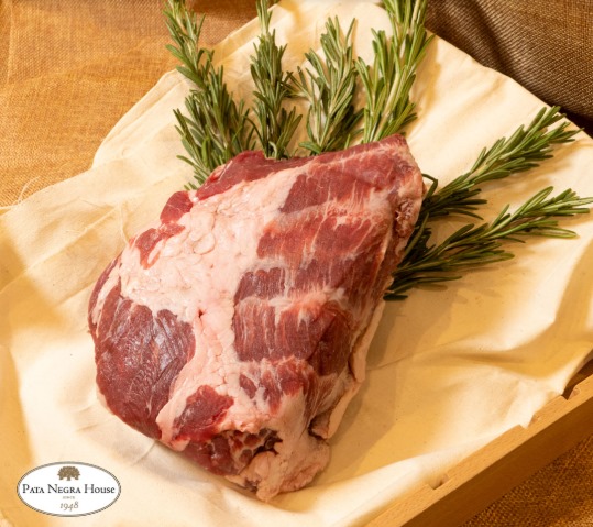 100% Iberico Pork Collar, Bellota Grade (Acorn Fed) Appx. 600g