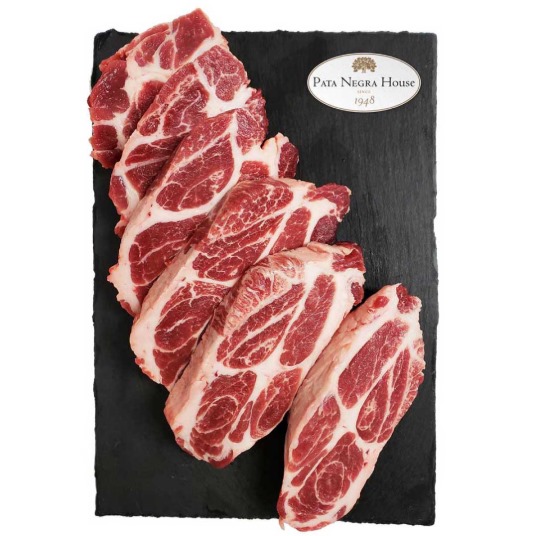 100% Iberico Pork Collar, Bellota Grade (Acorn Fed) Appx. 600g