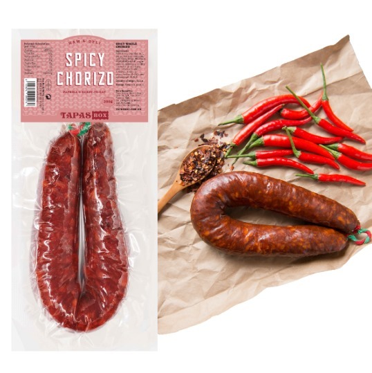 Whole Chorizo Spicy with parika