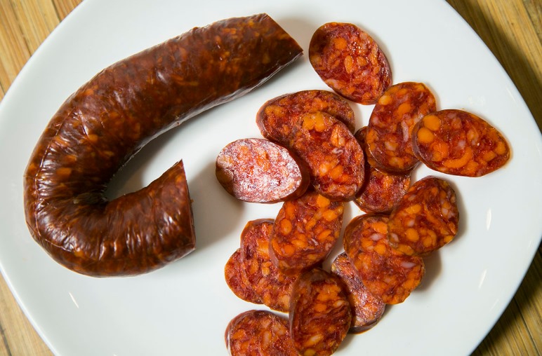 Whole Chorizo Spicy with parika