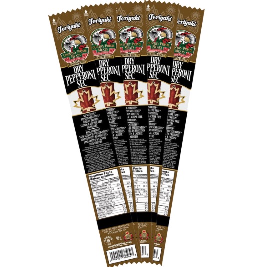 Teriyaki Dry Pepperoni Sausage_Long Stick 5x40g