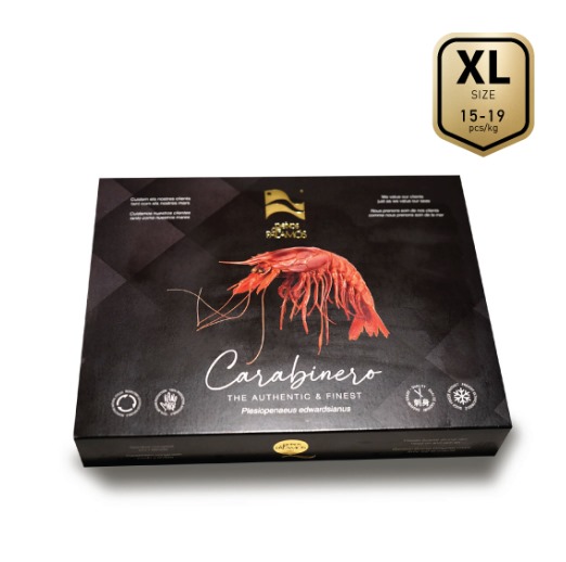 XL Size Spanish Carabineros Brilliante (Red Prawns)