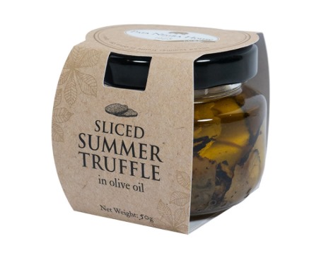 Sliced Summer Truffle In Olive Oil 50g