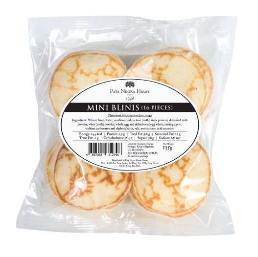 MINI BLINIS (16 Pieces)