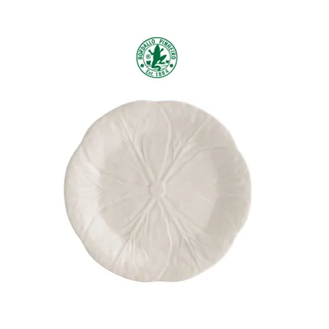 Bordallo Pinheiro Cabbage 19cm Plate Beige / Cream