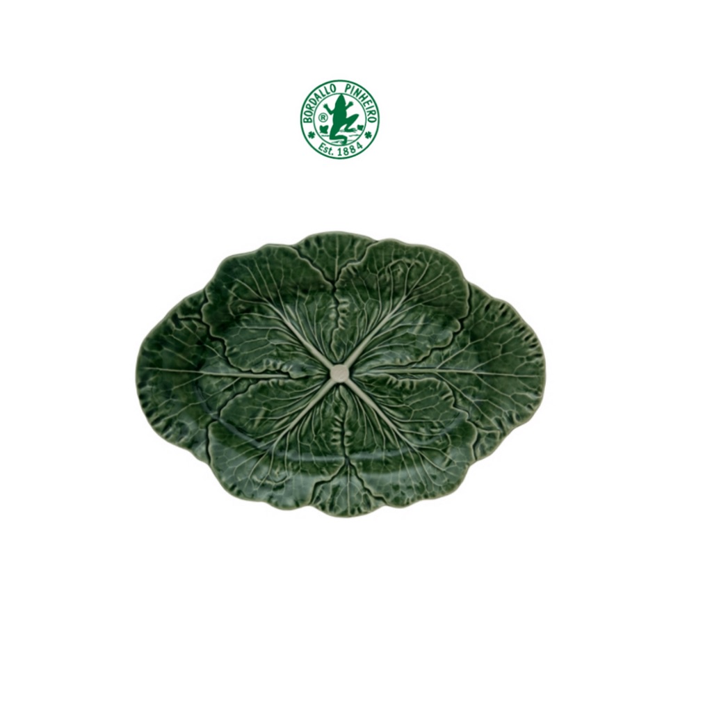 Bordallo Pinheiro Cabbage Oval Platter 37.5