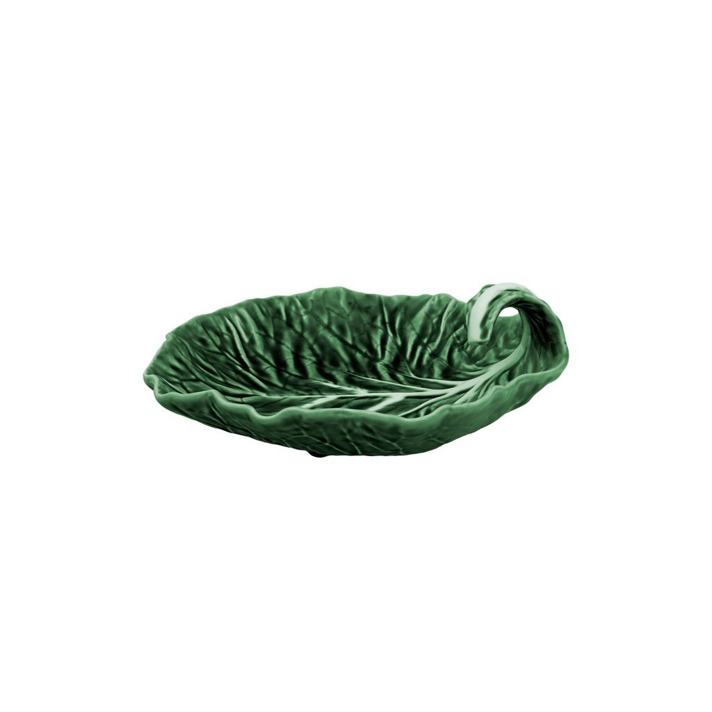Bordallo Pinheiro Cabbage Leaf with Curvature 25