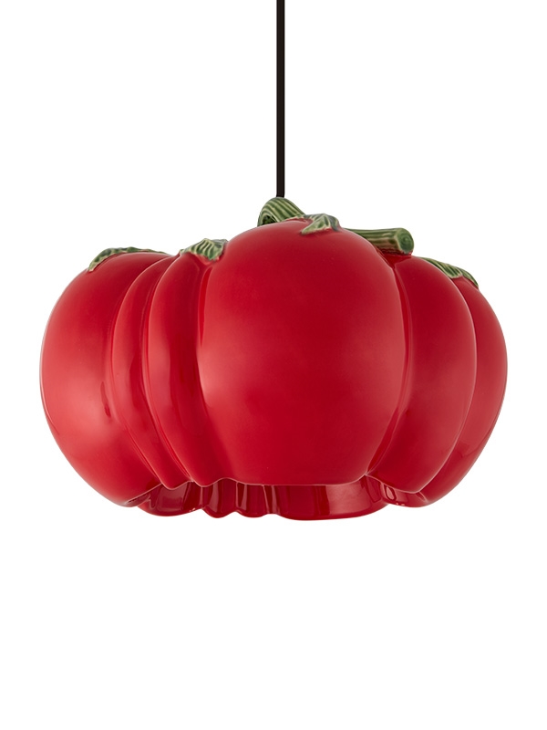 Bordallo Pinheiro Tomato Lamp Chandelier
