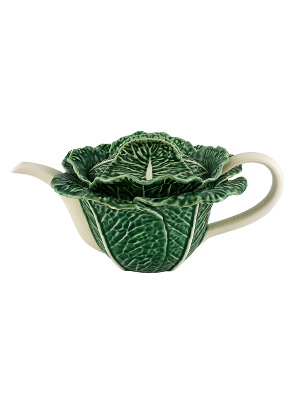 Bordallo Pinheiro Cabbage Teapot 1.25L