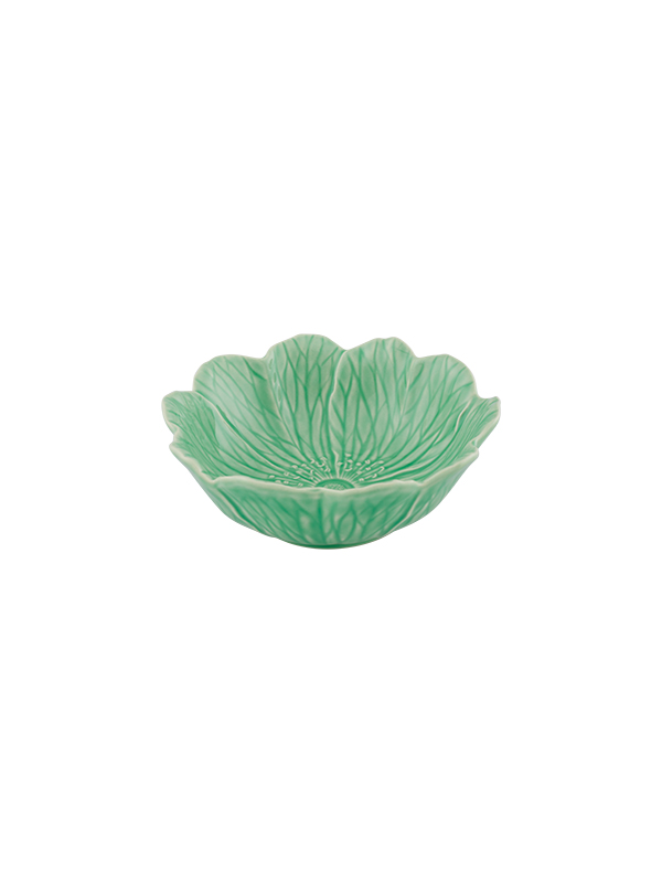 Bordallo Pinheiro Flora Large Bowl Green