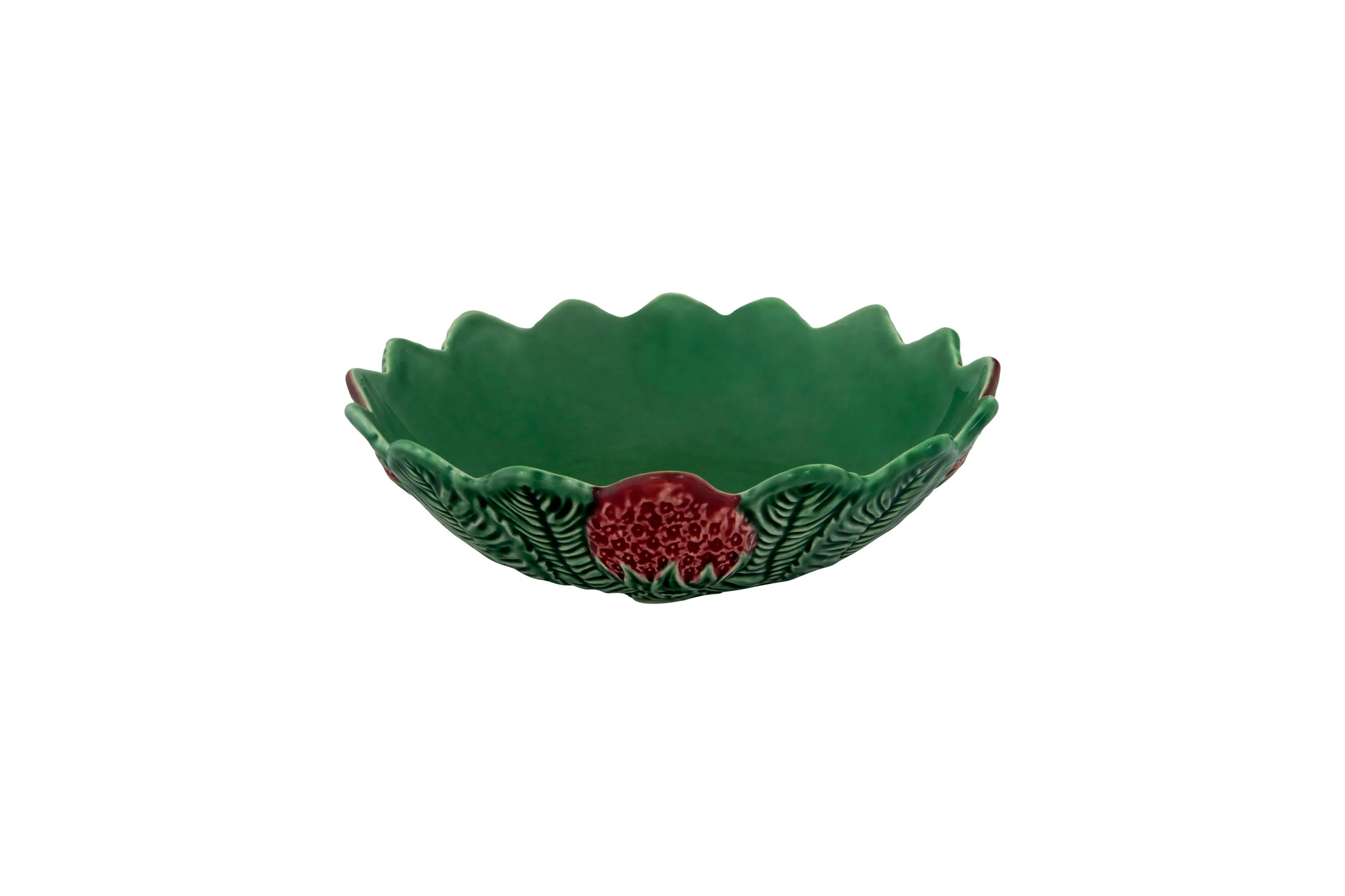 Bordallo Pinheiro Strawberry Large Bowl 23.5