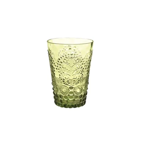 Casa Alegre Glass Tree Emerald Set of 6