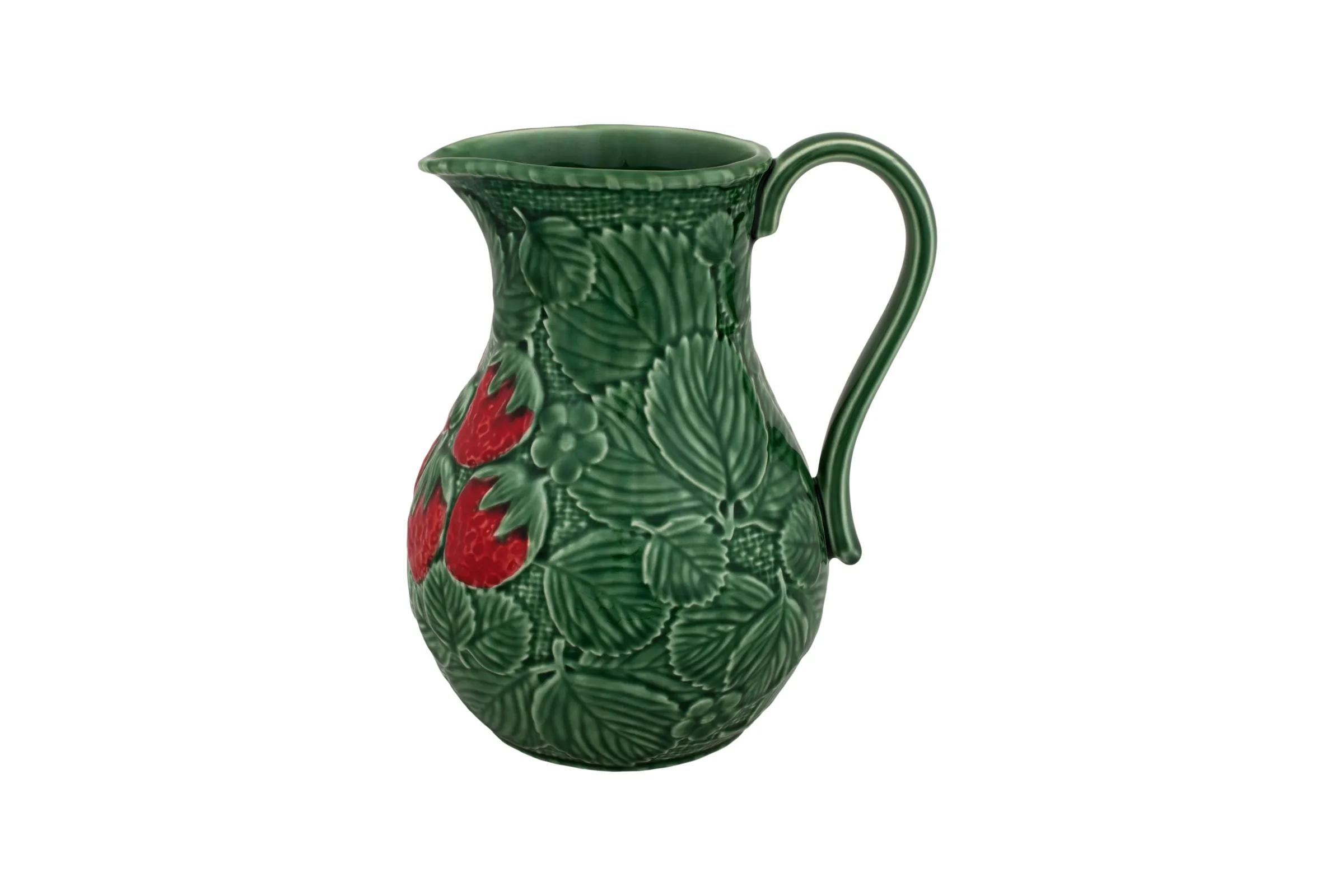 Bordallo Pinheiro Strawberry Pitcher 2.2L