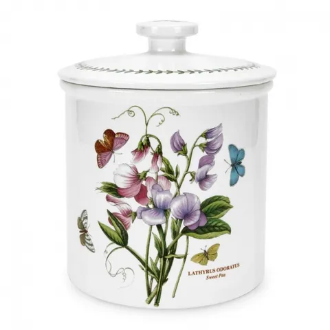 Portmeirion Botanic Garden Seconds 9 Inch Lidded Store Crock