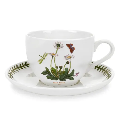 Portmeirion Botanic Garden Jumbo Cup with Saucer