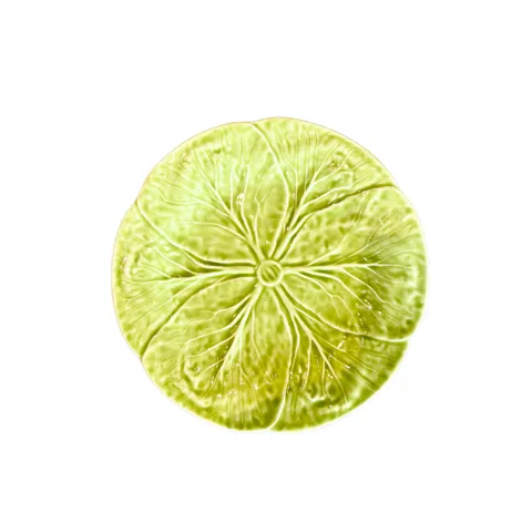 Bordallo Cabbage Dinner Plate by Van Verre, Lime