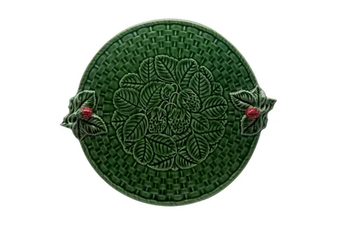 Bordallo Pinheiro Strawberry Serving Plate 37/ Cheese Platter