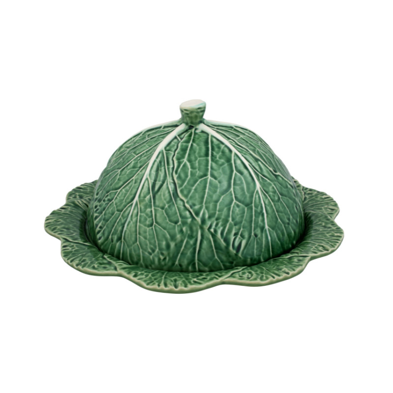 Bordallo Pinheiro Cabbage Cheese Tray Natural