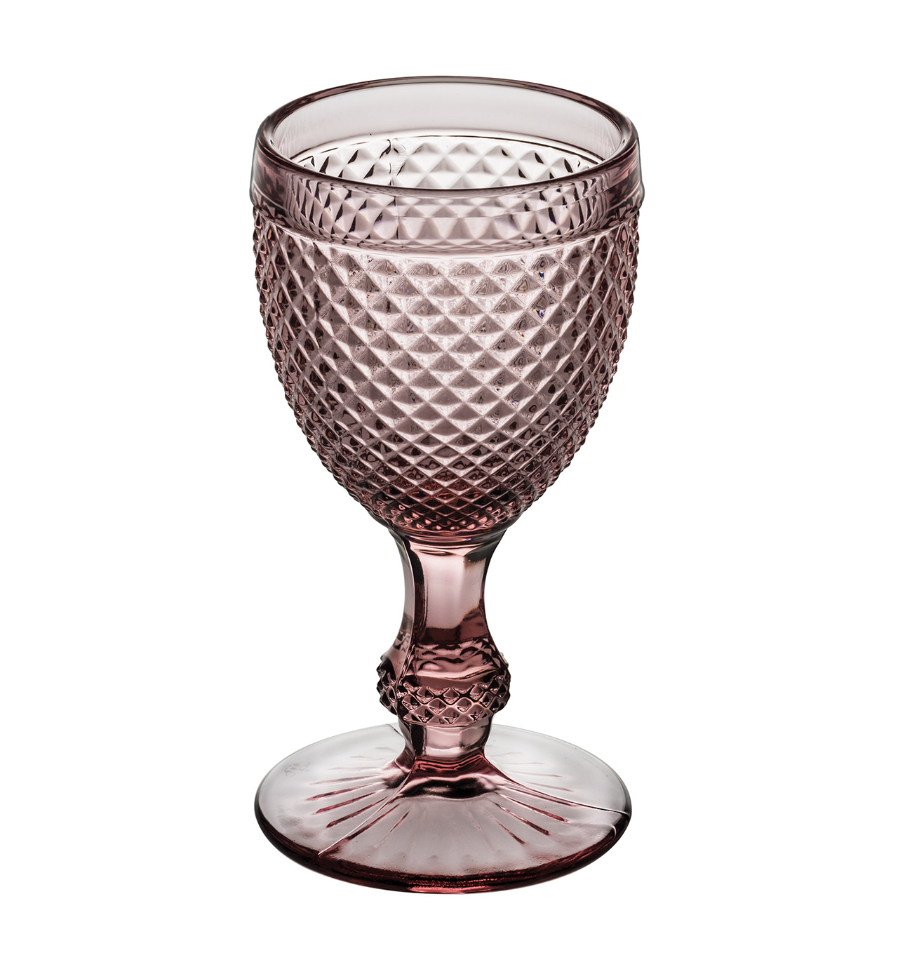 Vista Alegre Water Goblet Pink Set of 4