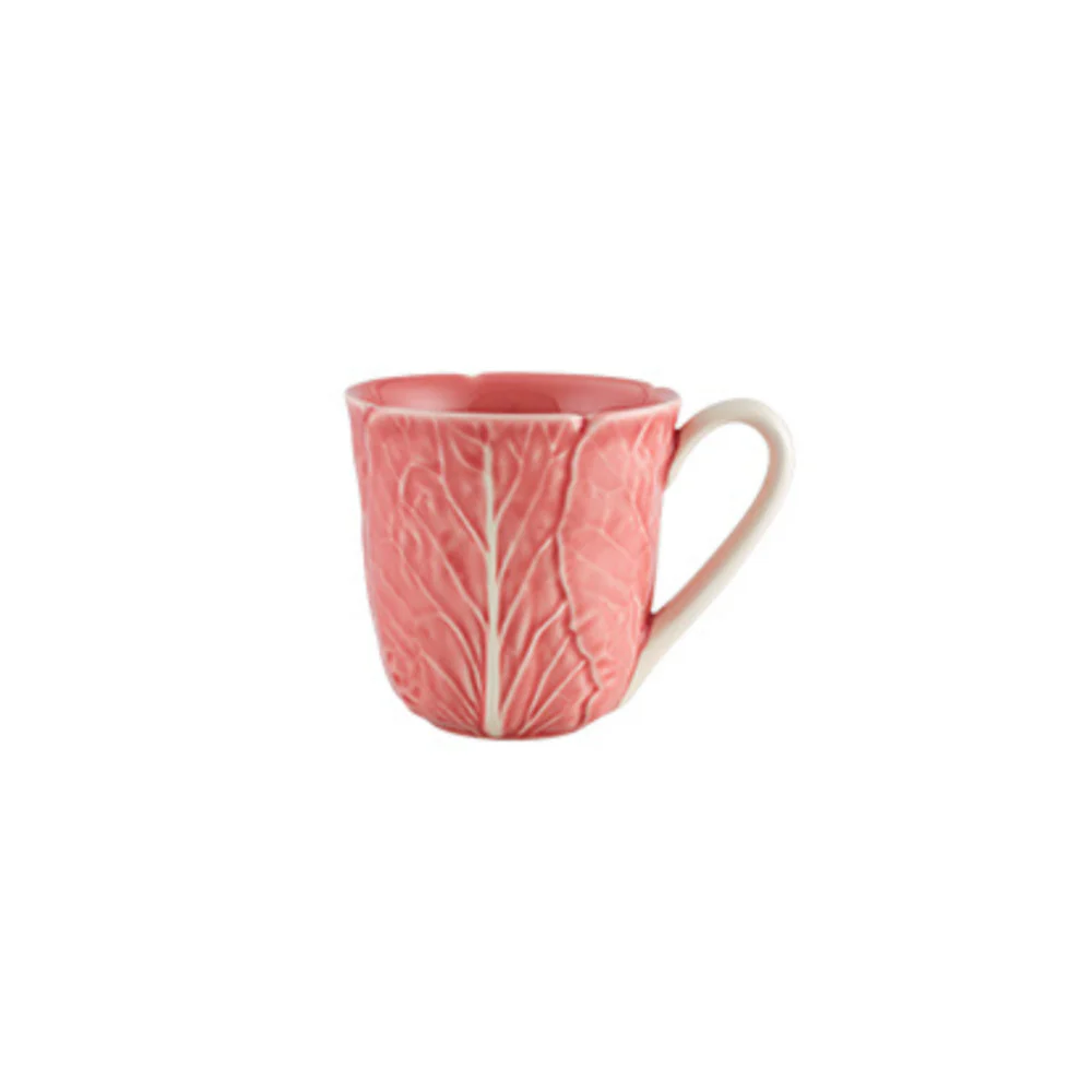 Bordallo Pinheiro Cabbage Pink Mug