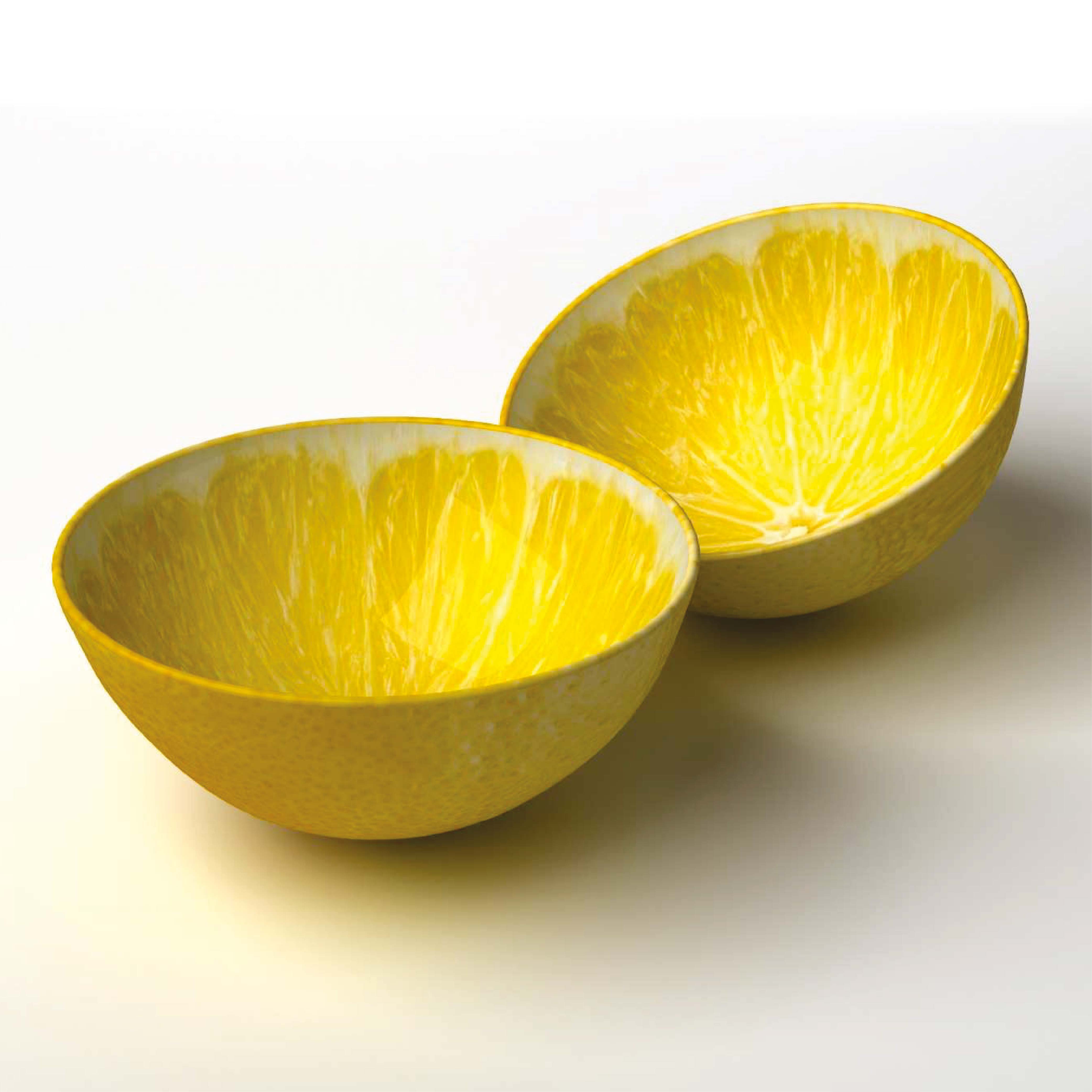 Bordallo Pinheiro Citron Lemon Salad Bowl