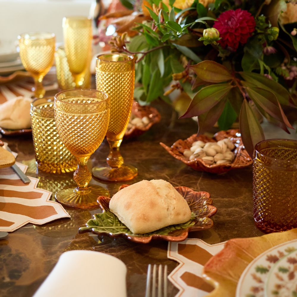 Bordallo Pinheiro Gudrun Bread Plate by Claudia Schiffer