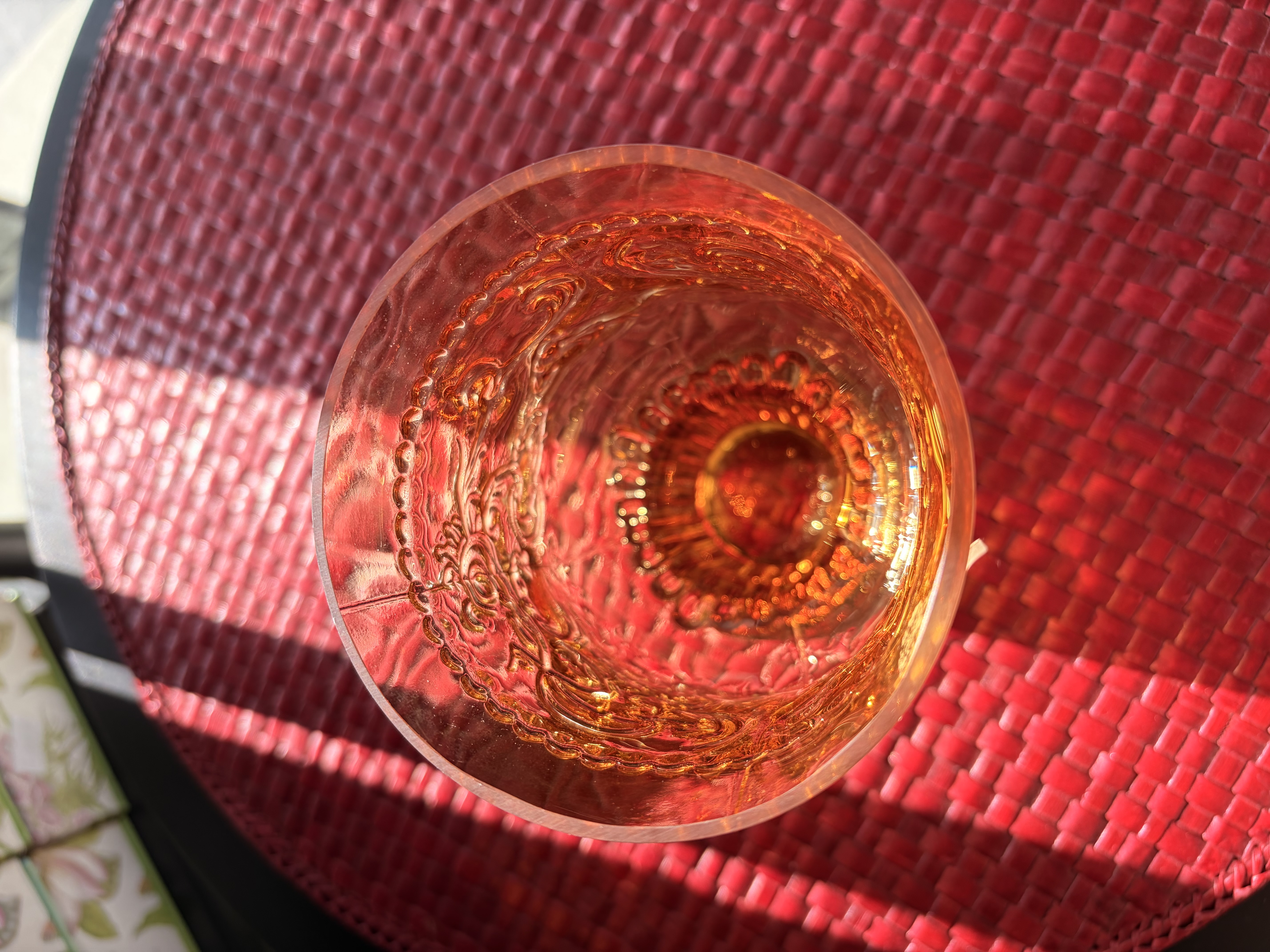 Casa Alegre Joy Glass Amber Set of 6