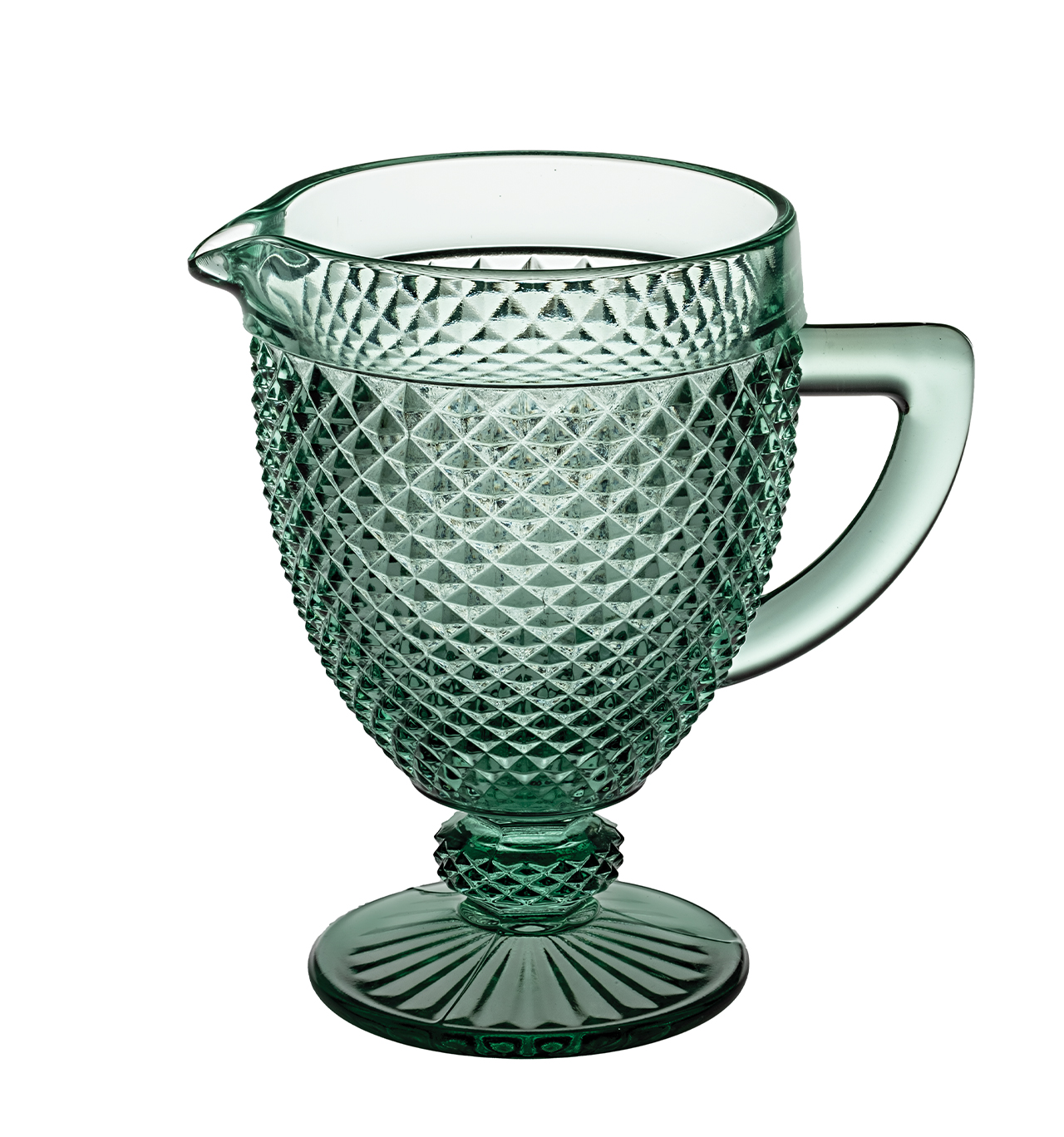 Vista Alegre Bicos Pitcher Mint Green
