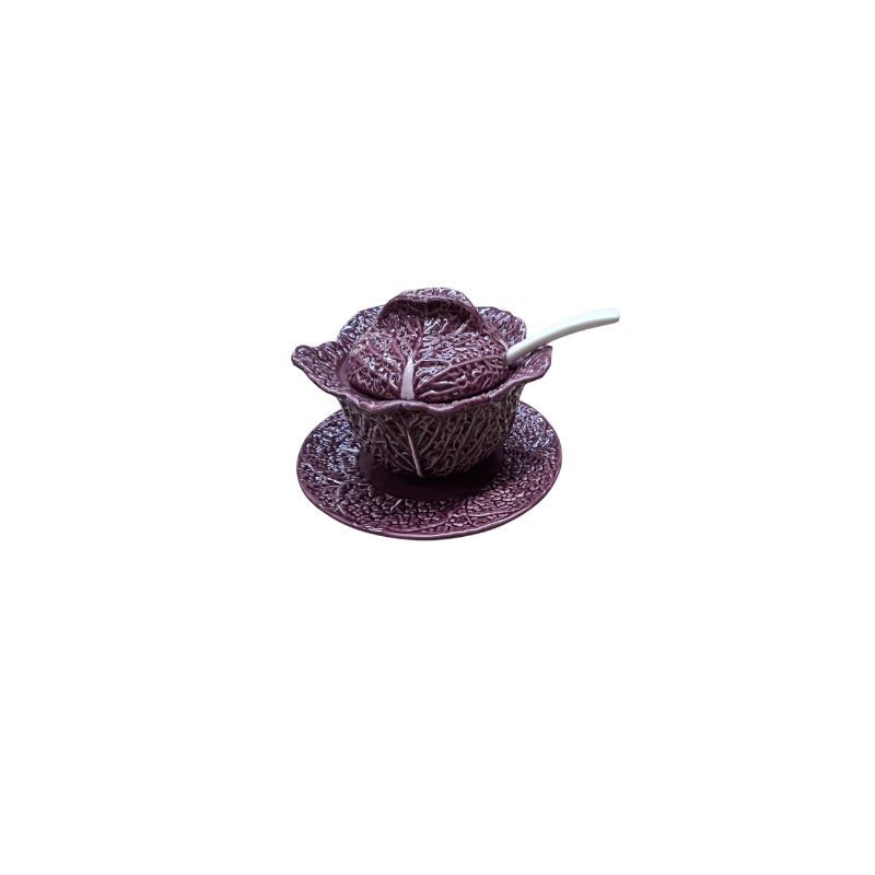 Coldar Portuguese Cabbage Tureen Purple Small 0.5L