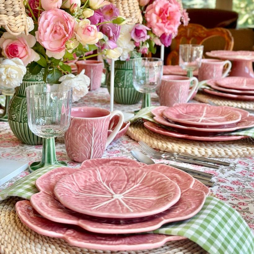 Bordallo Pinheiro Cabbage Pink Mug