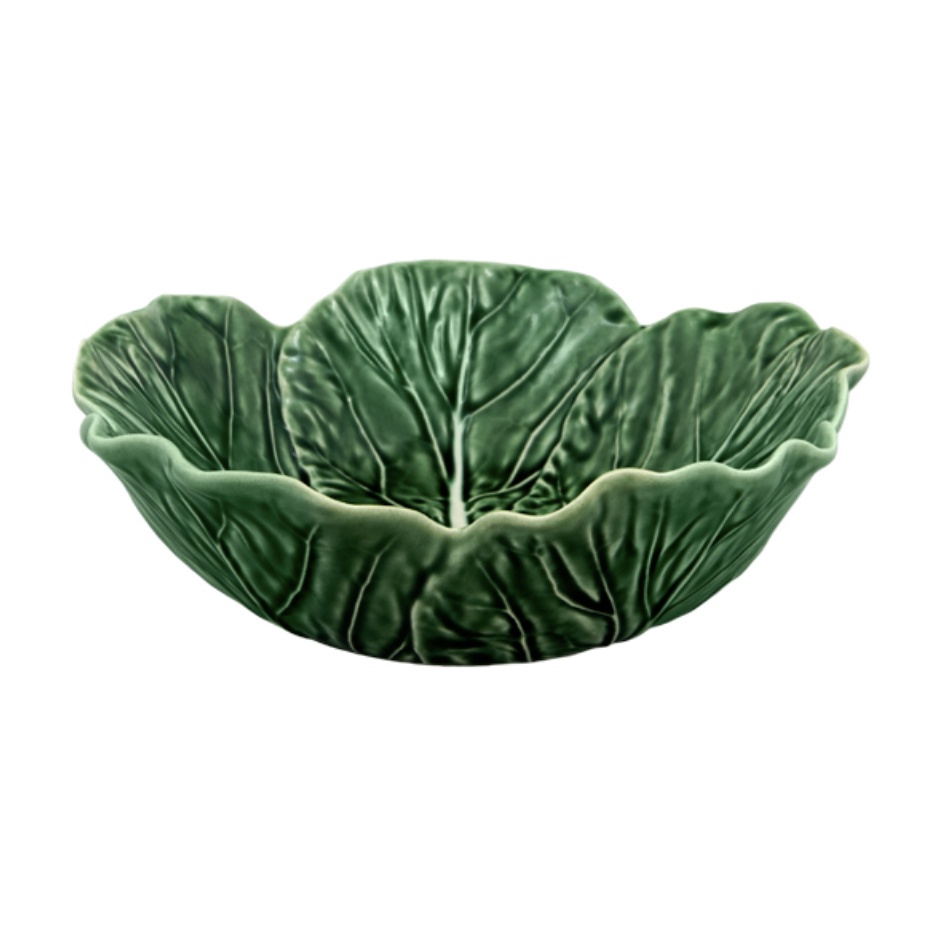 Bordallo Pinheiro Cabbage Bowl 22.5cm Green