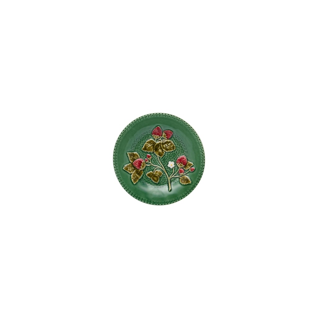 Bordallo Pinheiro Strawberry Fruit Plate 20
