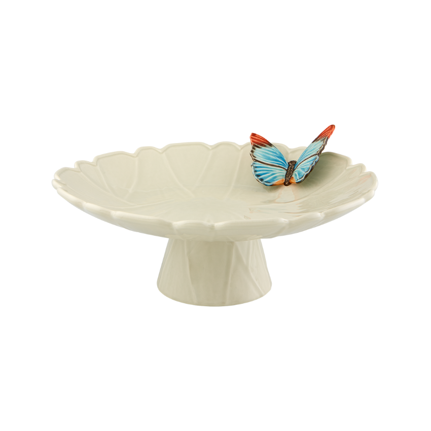 Bordallo Pinheiro Cloudy Butterflies Cake Stand