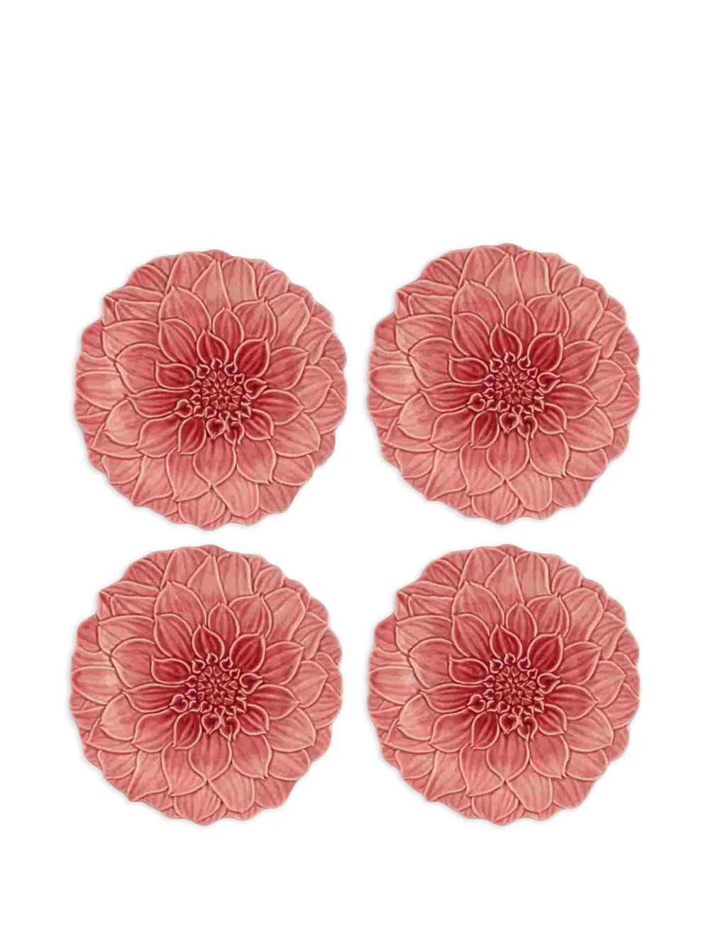 Bordallo Pinheiro Maria Flor Dessert Plate Dahlia (set of 4)
