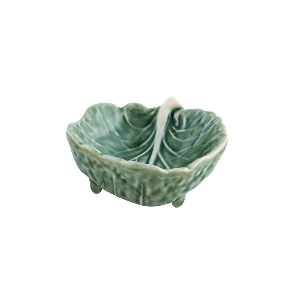 Bordallo Pinheiro Cabbage Small Leaf 9 Green