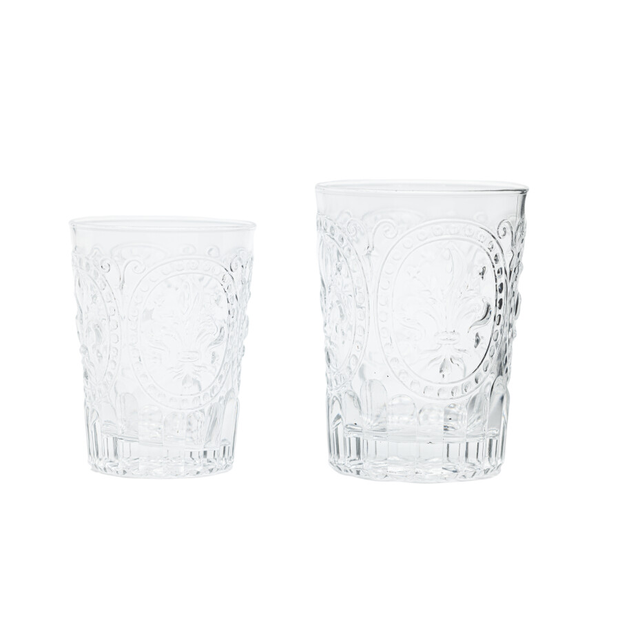 Van Verre Fiore De Firenze Glass Clear Set of 6 