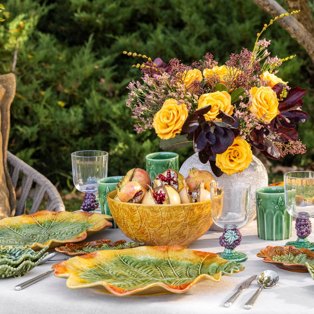 Bordallo Pinheiro Gudrun Charger Plate by Claudia Schiffer