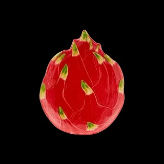 Bordallo Pinheiro Tropical Fruits Dessert Plate Pitaya