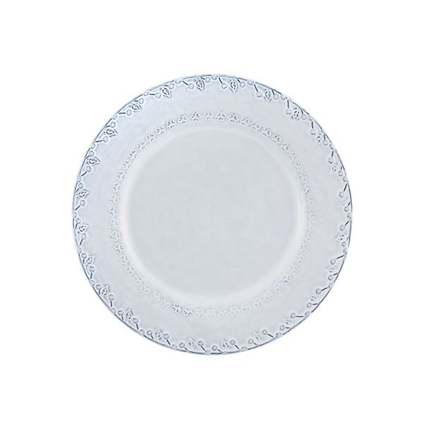Bordallo Pinheiro Flora Dinner Plate White