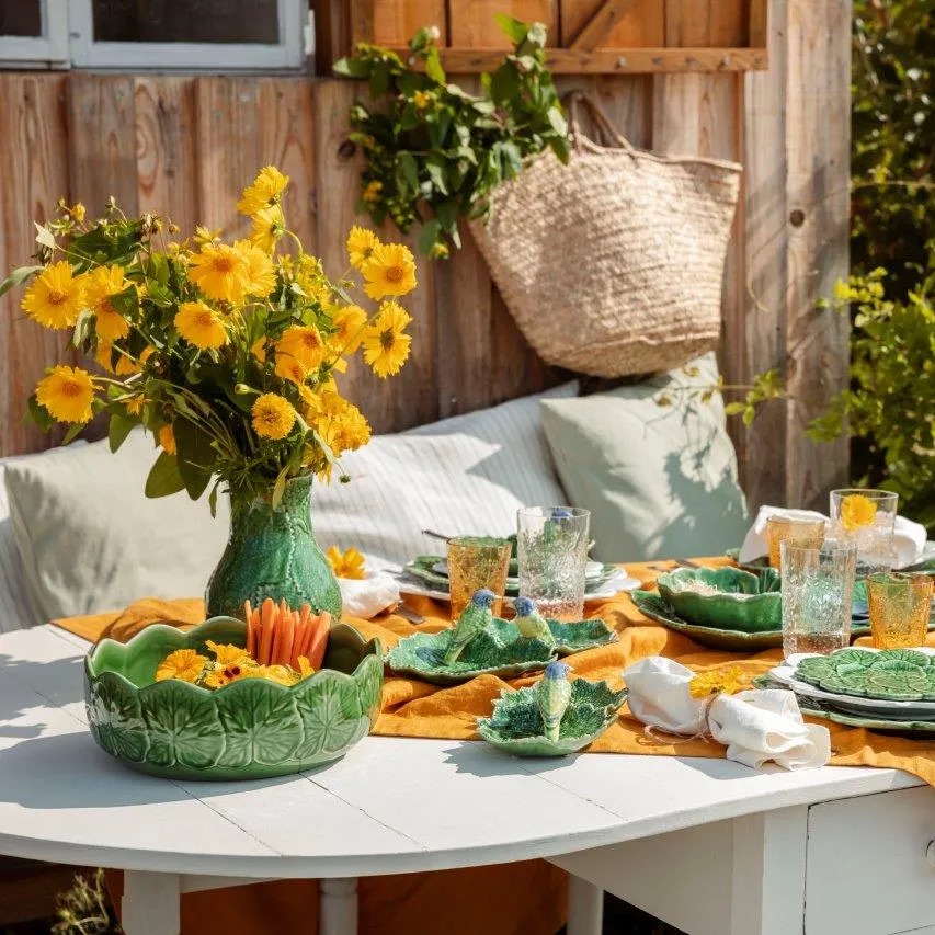 Bordallo Pinheiro Geranium Leaf Bowl