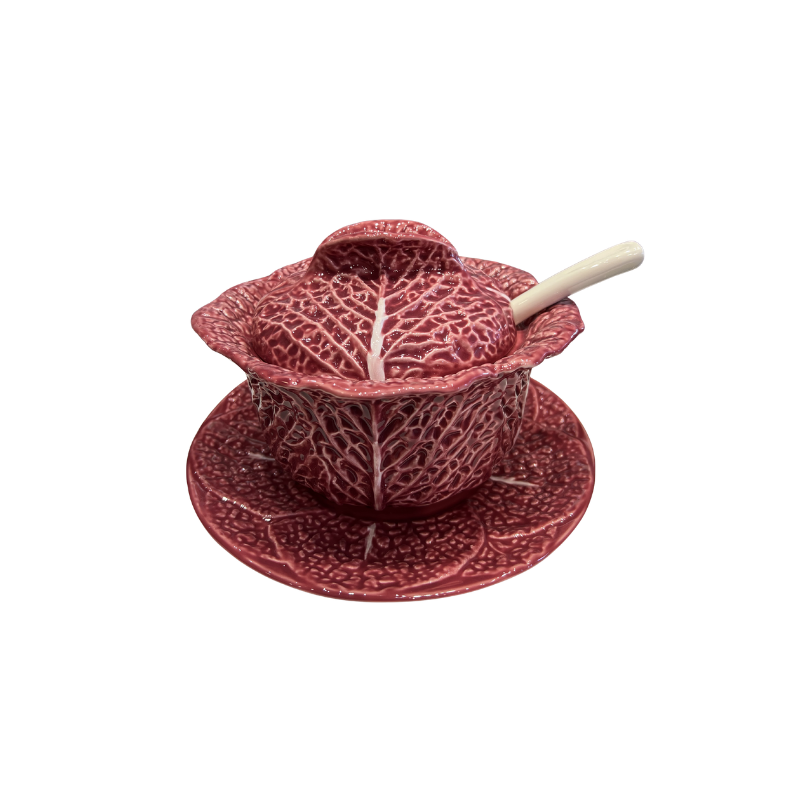 Coldar Portuguese Cabbage Tureen Pink Medium