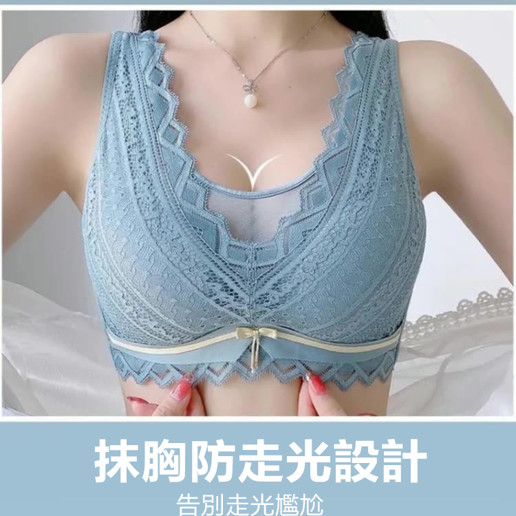 薄款性感抹胸無鋼圈聚攏收副乳全罩杯