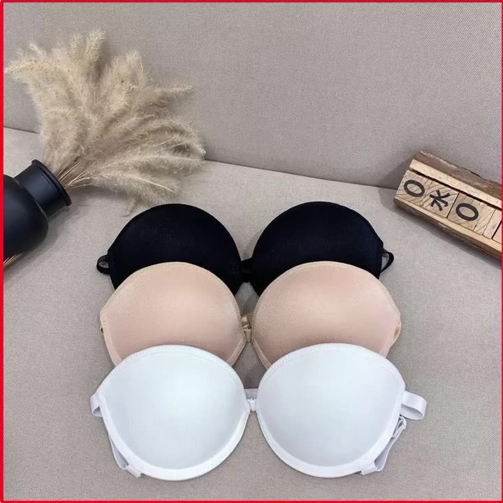 💋「比胸贴更懂你」爆款隐形聚拢无痕无肩带内衣