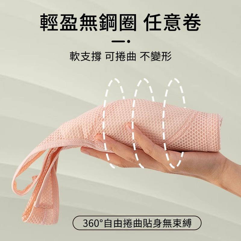 【2件裝】夏季薄款網孔中老年文胸前扣內衣