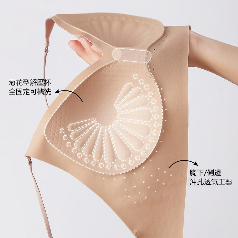 【冰皮涼感】隱形無痕粉底液內衣