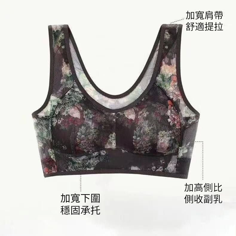 【5件裝】爆款無鋼圈薄款聚攏透氣內衣