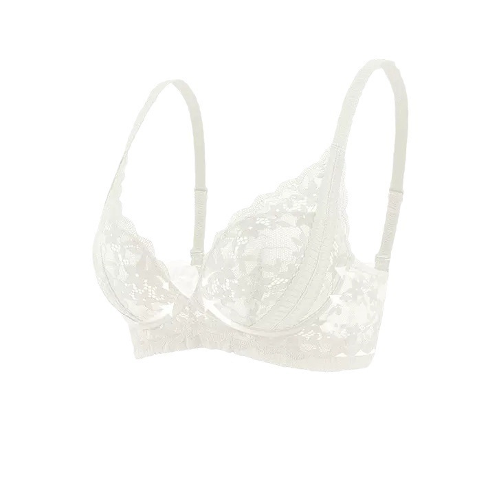 內衣小姐聚攏小胸顯大收副乳防下垂胸罩調整型無鋼圈性感蕾絲胸罩